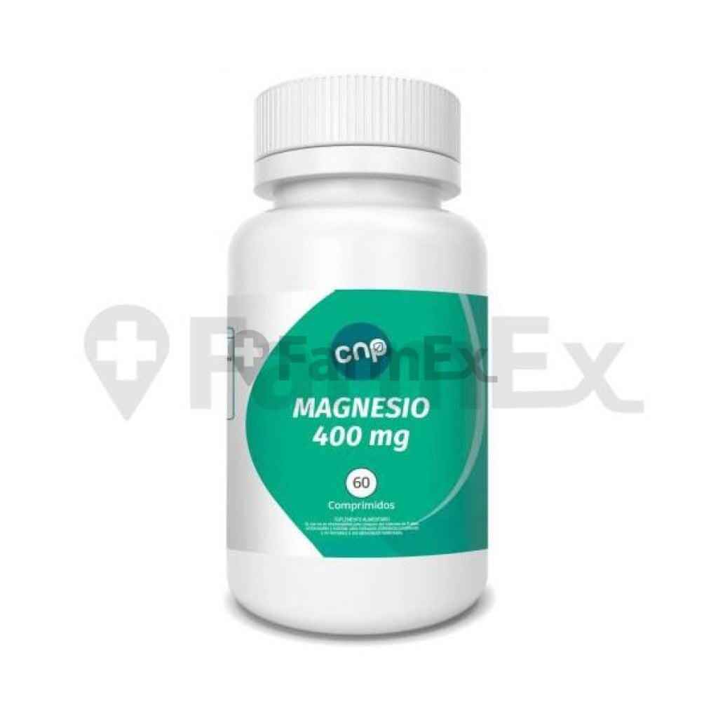 Magnesio 400 mg x 60 comprimidos Farmex-Fonasa-Persistente